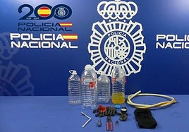 Sorprendido cuando robaba combustible en coches de un aparcamiento de Salamanca