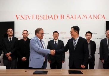 La USAL firma un convenio marco de colaboración con la Universidad Normal del Noroeste de China