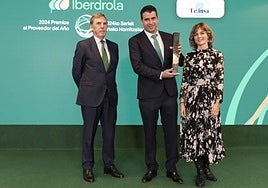 Tecinsa, premio al mejor proveedor del año para Iberdola.