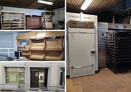 La fábrica de pan en un pueblo de Salamanca en venta con tren de barras