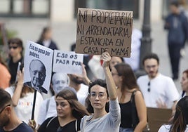 Manifestación por una vivienda digna