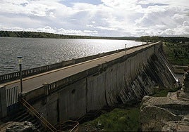 Embalse de Santa Teresa, en Salamanca.