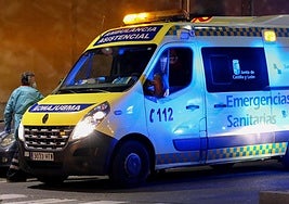 Foto de archivo de una ambulancia