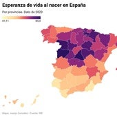Salamanca vuelve a liderar la esperanza de vida al nacer en España