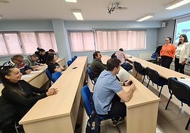 Una de las acciones informativas.