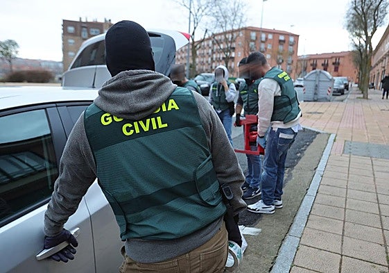 Foto de archivo de una operación antidroga en Salamanca