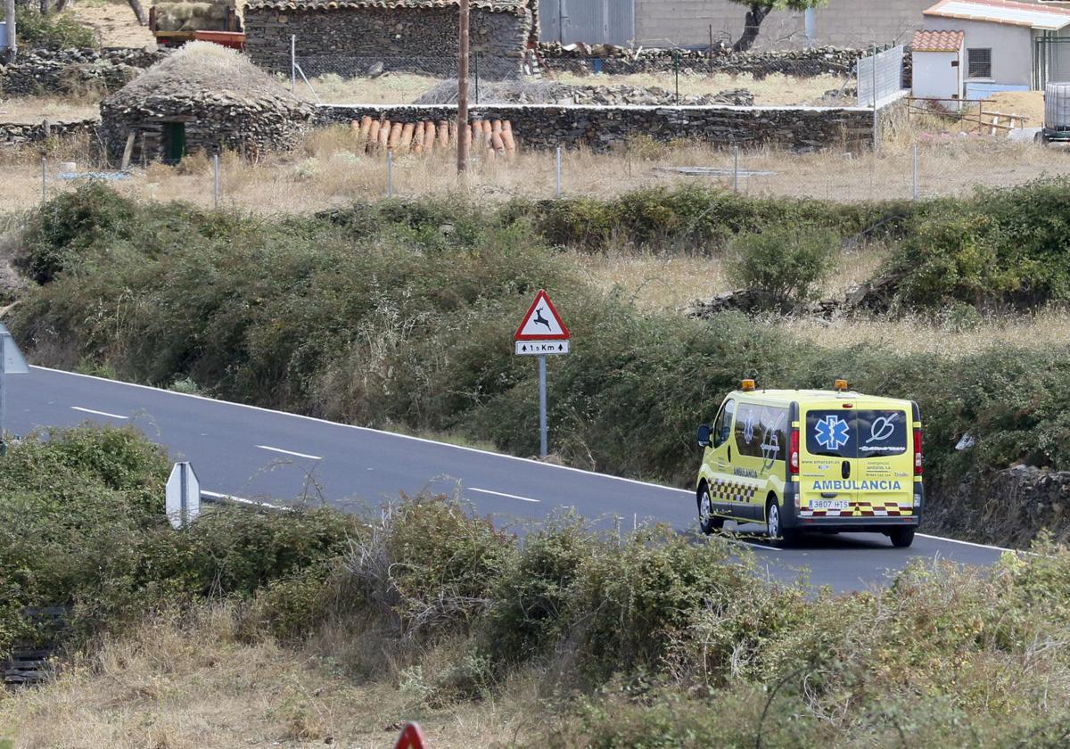 Imagen de archivo de una ambulancia.