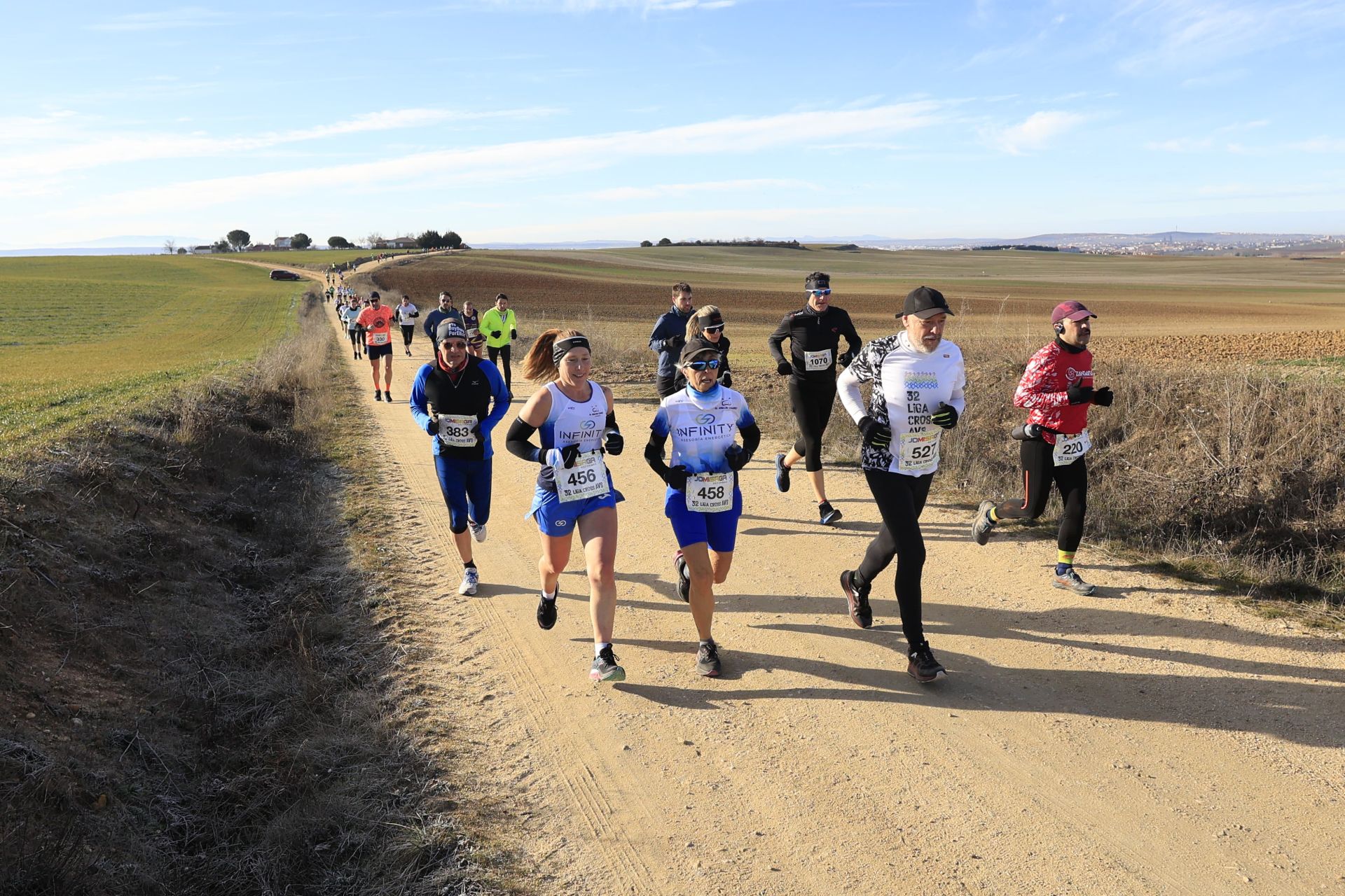 La cuarta jornada de la Liga de Cross de Cabrerizos, en imágenes