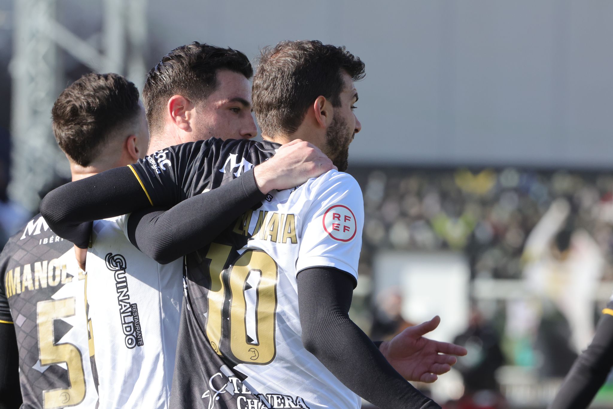 El partido entre el Unionistas y el Celta B, en imágenes