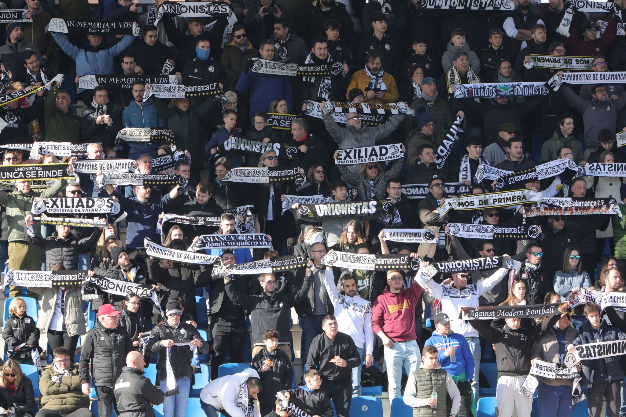 El partido entre el Unionistas y el Celta B, en imágenes