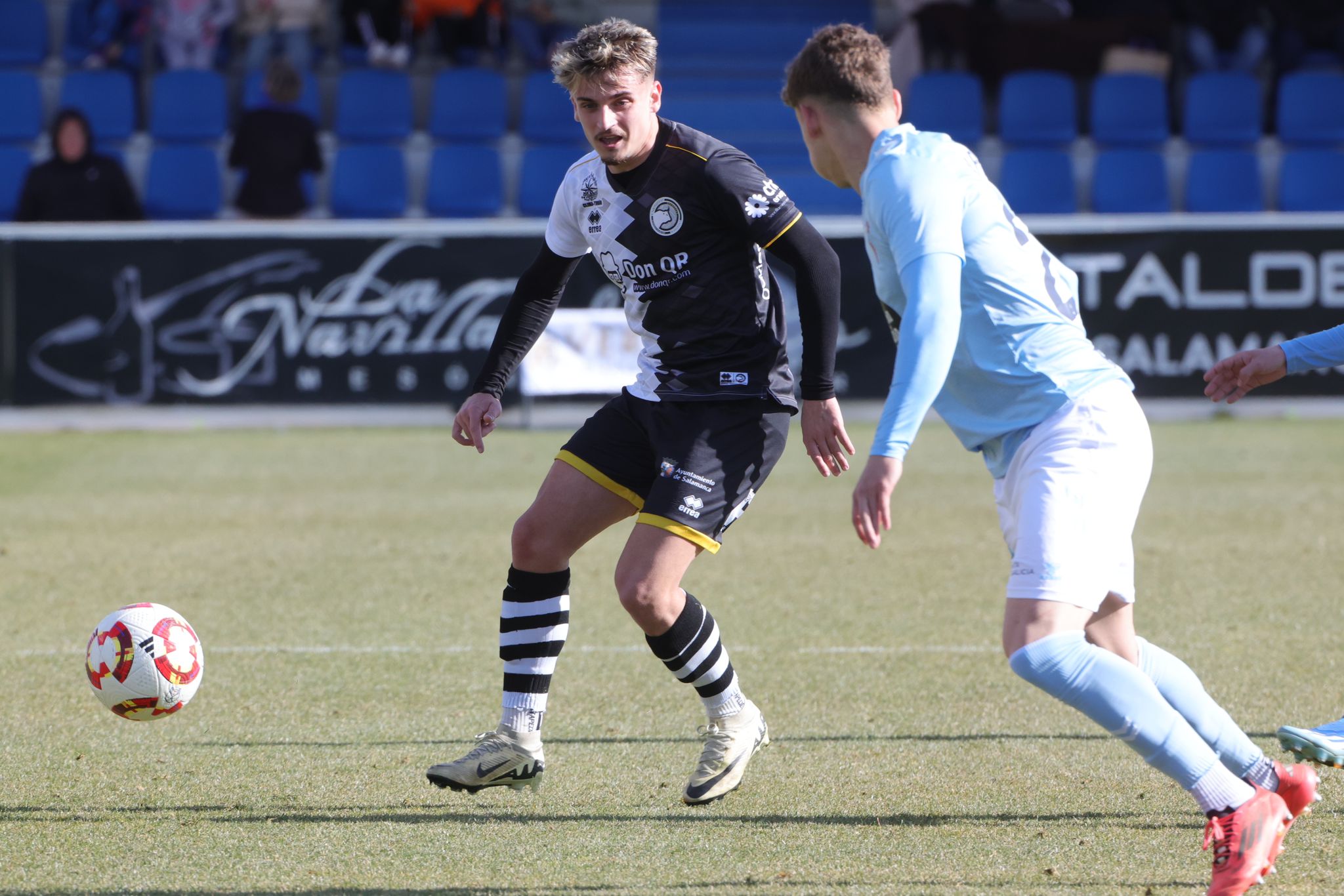 El partido entre el Unionistas y el Celta B, en imágenes