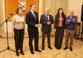 Presentación del proyecto esta mañana en el Ayuntamiento de Salamanca.