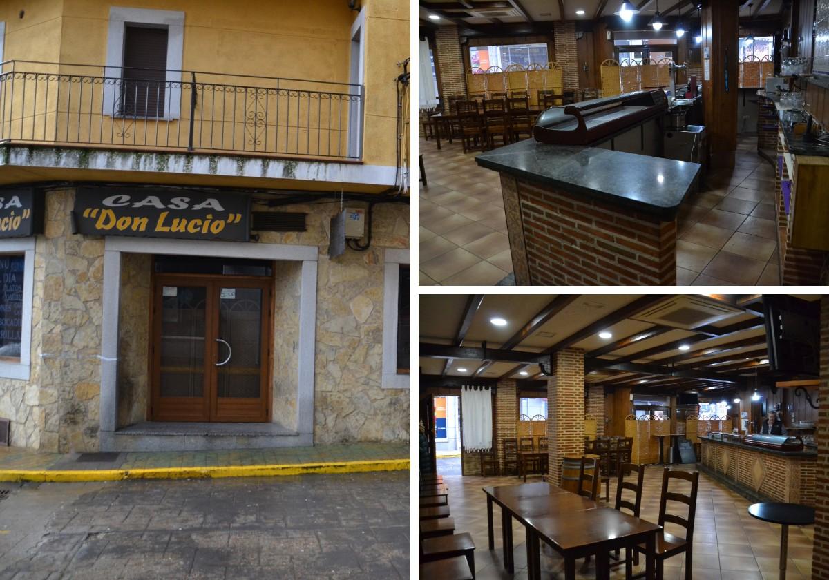 El gran mesón y bar en un pueblo de Salamanca que se alquila a los pies de la sierra