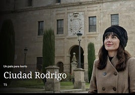Cartel anunciados del programa de TVE con Ciudad Rodrigo como protagonista.