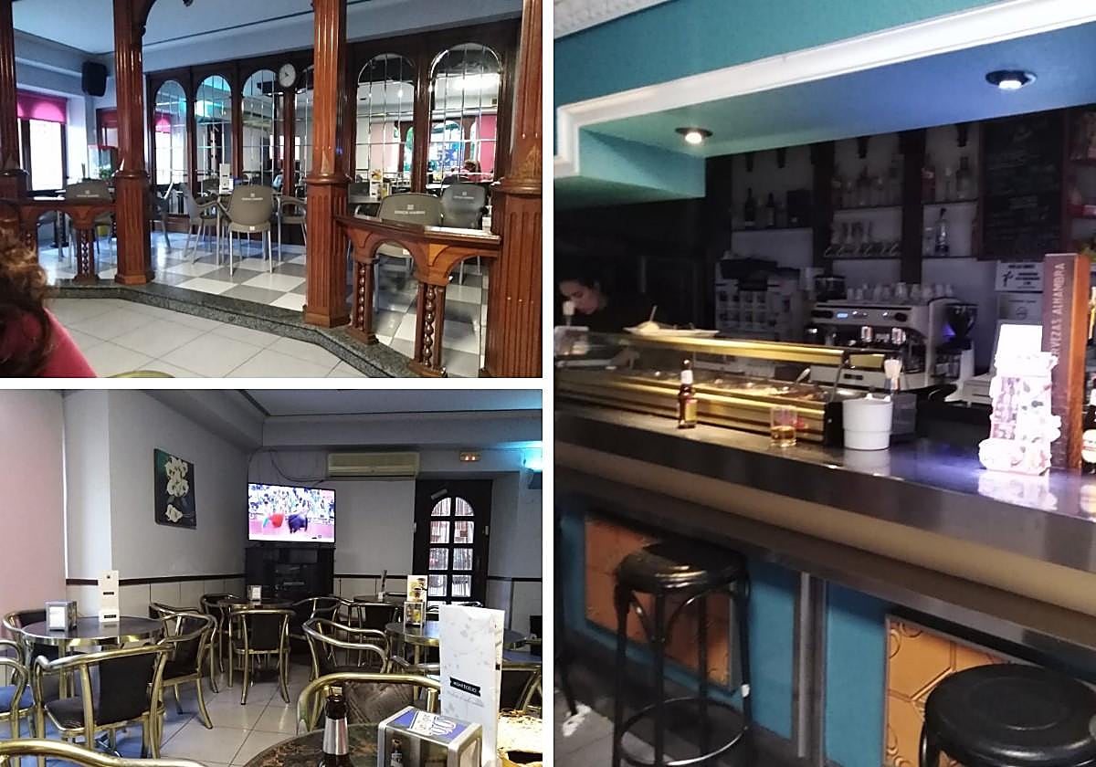 La cafetería Altamira en Lumbrales.