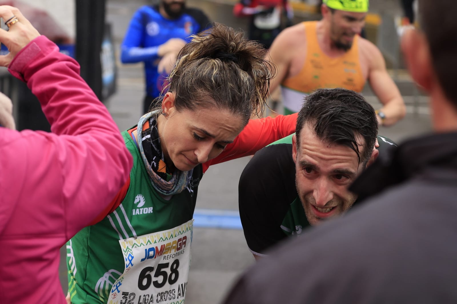 Verónica Sánchez y Miguel Ángel Martín, vencedores de la Liga de Cross Cabrerizos
