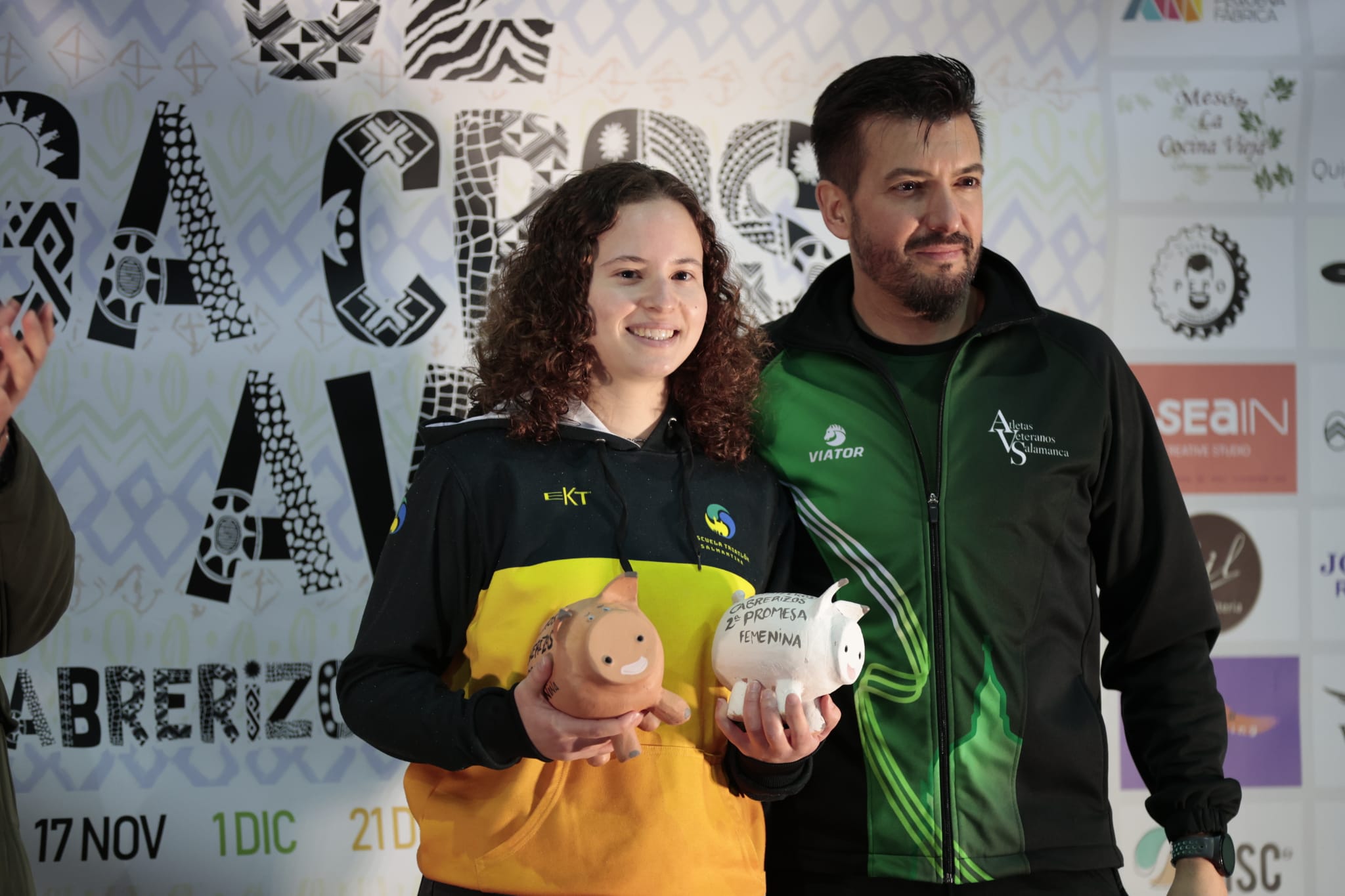 Verónica Sánchez y Miguel Ángel Martín, vencedores de la Liga de Cross Cabrerizos
