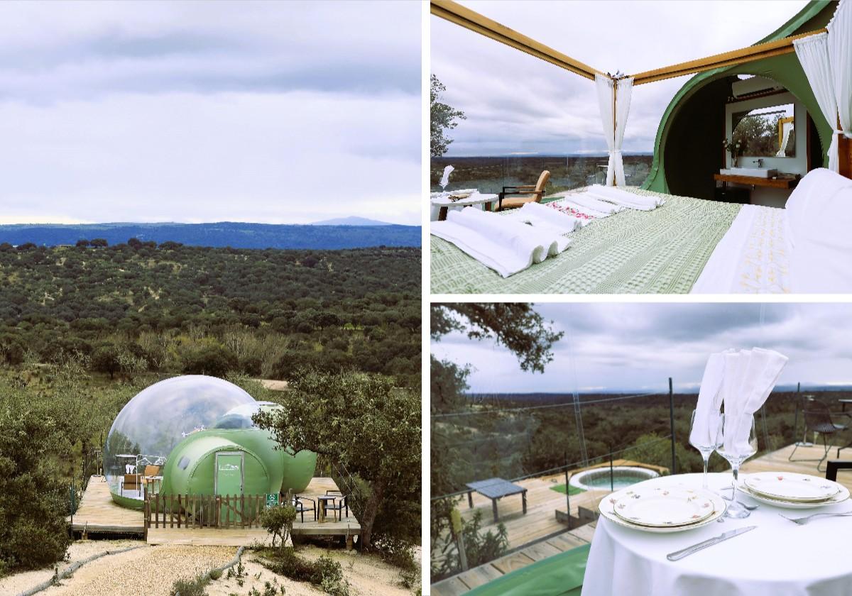 El primer hotel burbuja de Salamanca dentro de la nueva tendencia de glamping