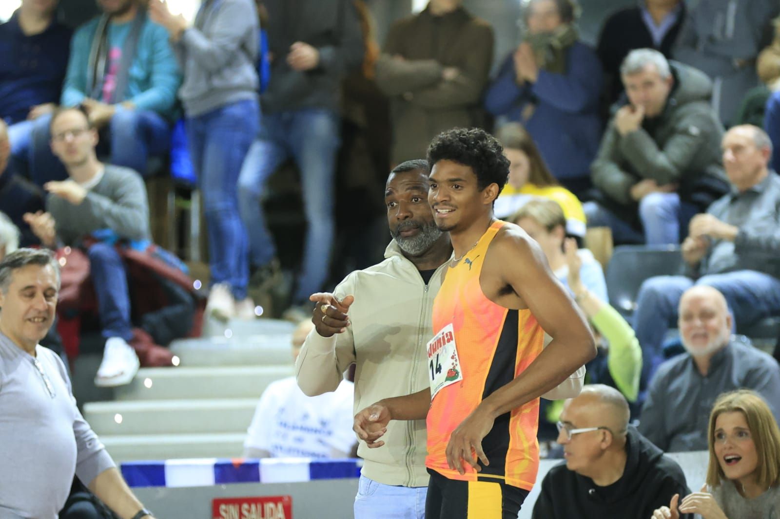 En imágenes, el I Trofeo de Atletismo Ciudad de Salamanca en Pista Cubierta