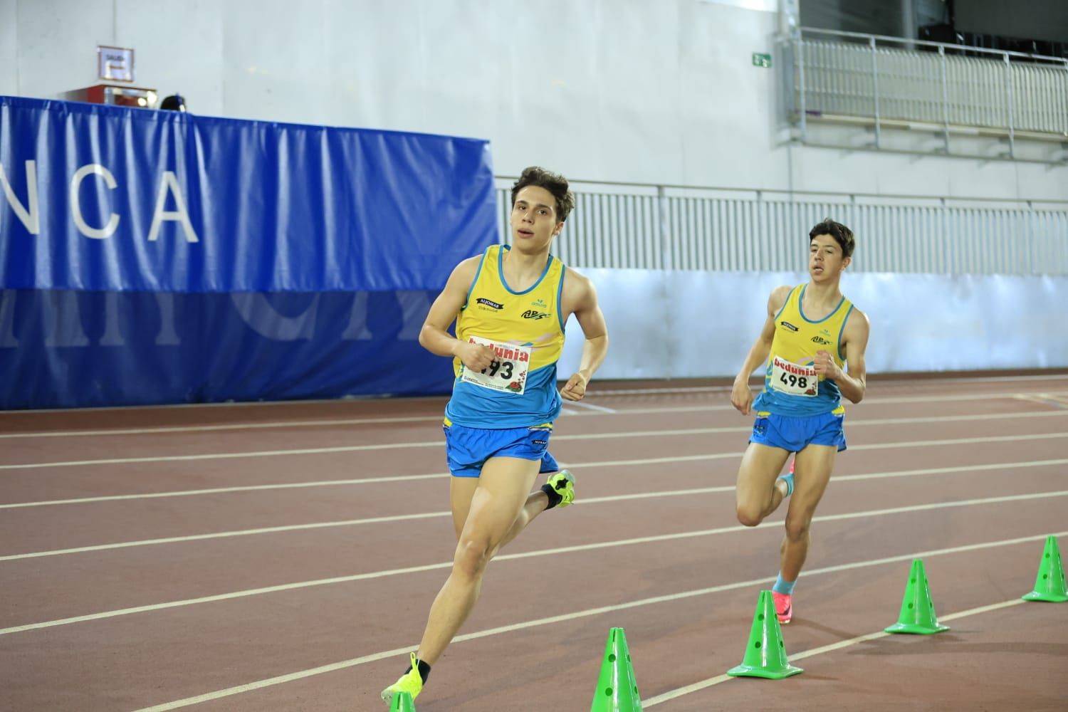 En imágenes, el I Trofeo de Atletismo Ciudad de Salamanca en Pista Cubierta