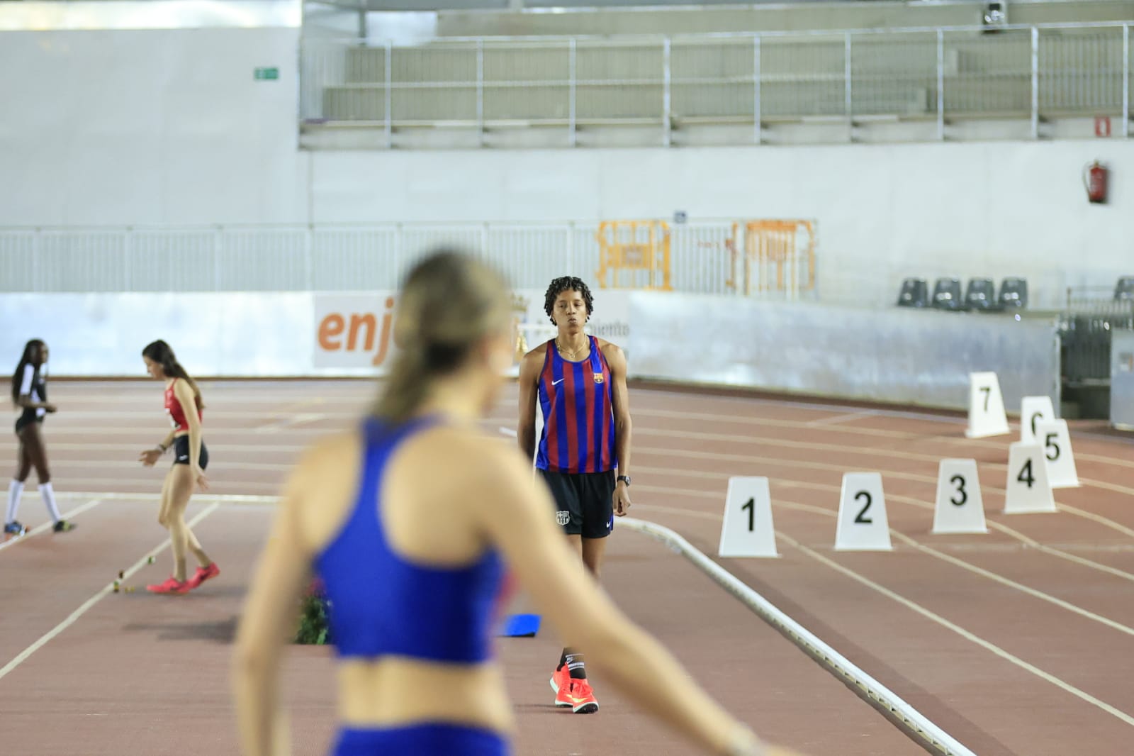 En imágenes, el I Trofeo de Atletismo Ciudad de Salamanca en Pista Cubierta