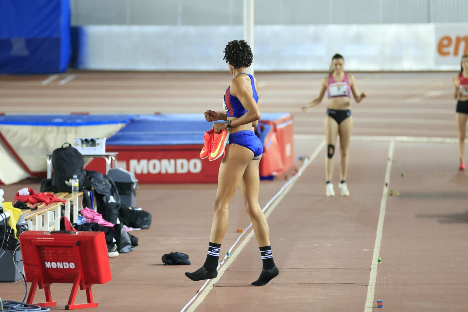 En imágenes, el I Trofeo de Atletismo Ciudad de Salamanca en Pista Cubierta