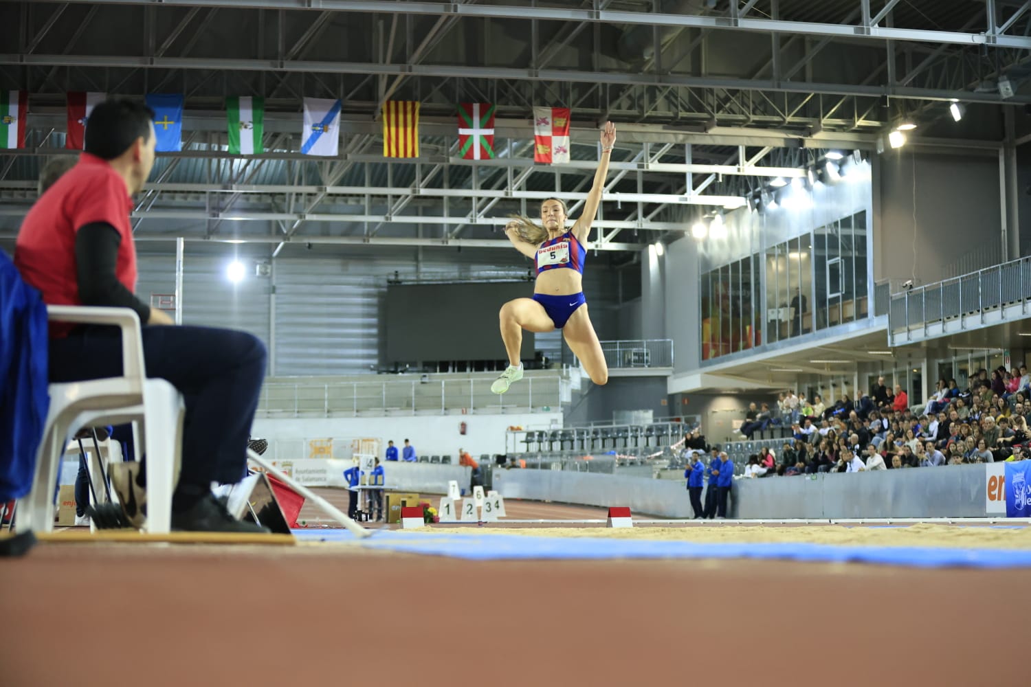 En imágenes, el I Trofeo de Atletismo Ciudad de Salamanca en Pista Cubierta