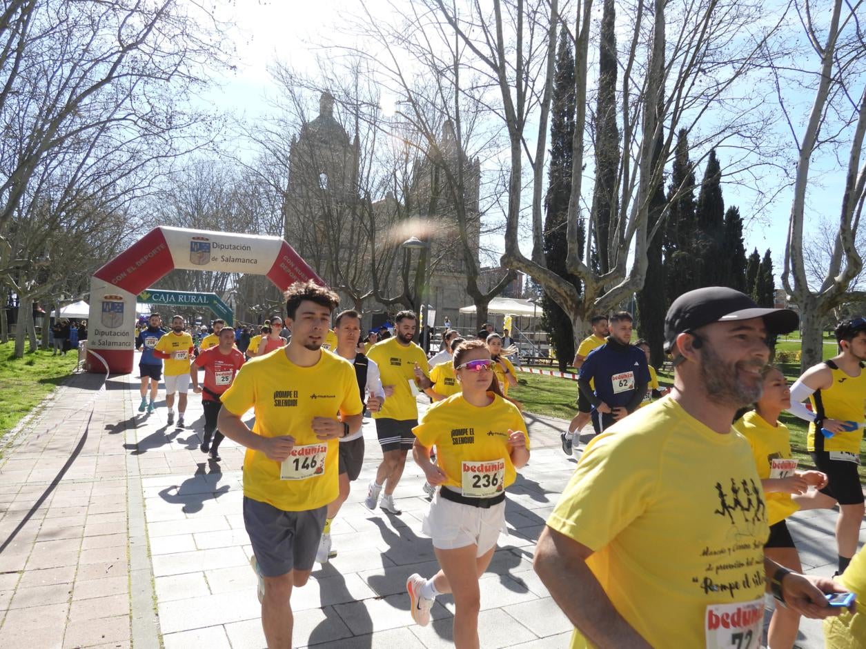 La II Carrera y Marcha contra el Suicidio, en imágenes