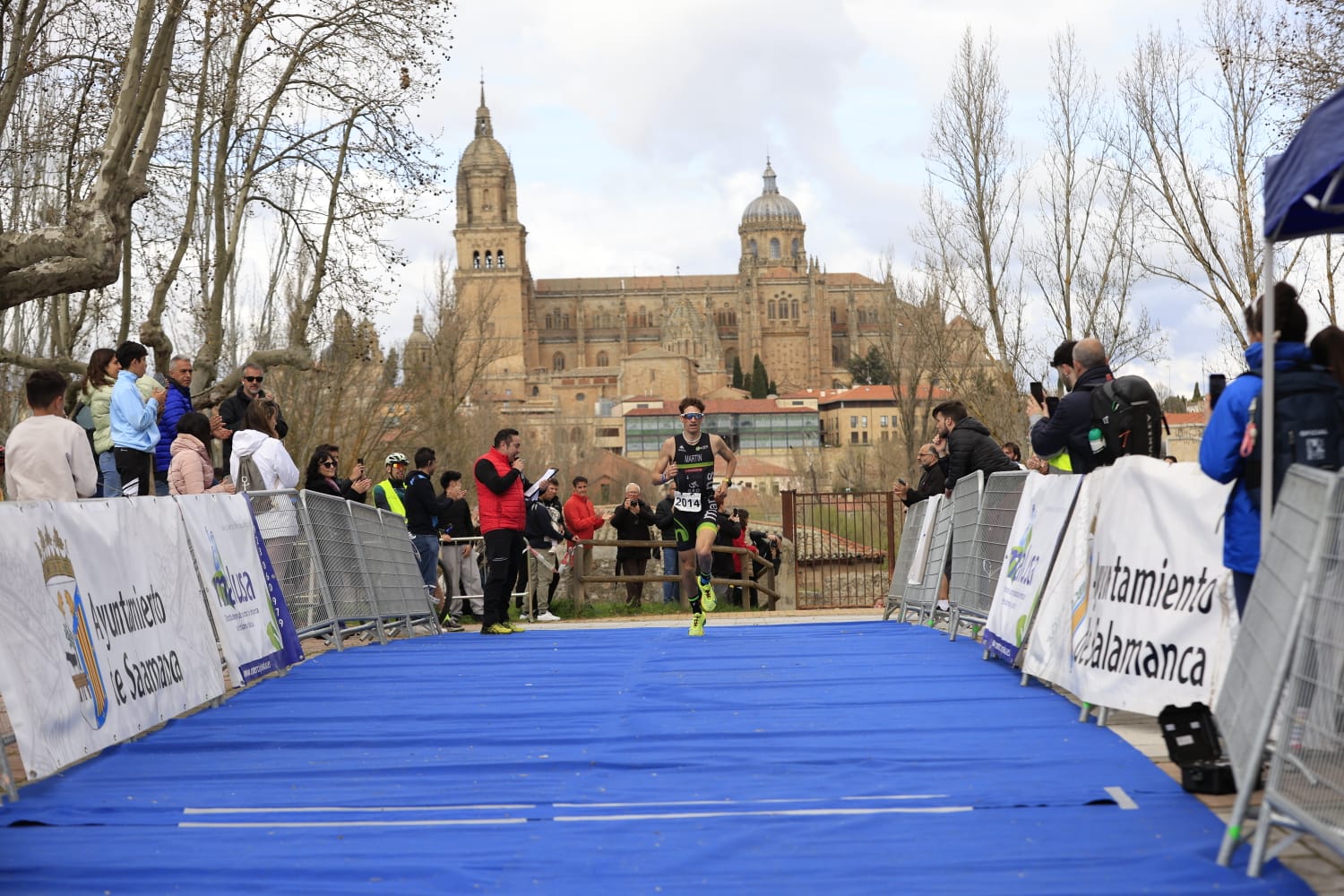 Javier Martín y Marina Muñoz, ganadores VI Duatlón Grupo Andrés en Salamanca