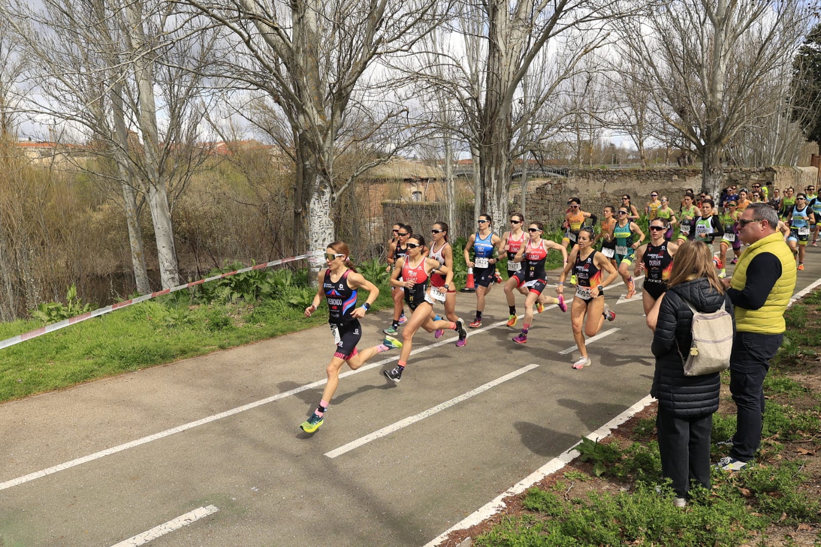 Javier Martín y Marina Muñoz, ganadores VI Duatlón Grupo Andrés en Salamanca