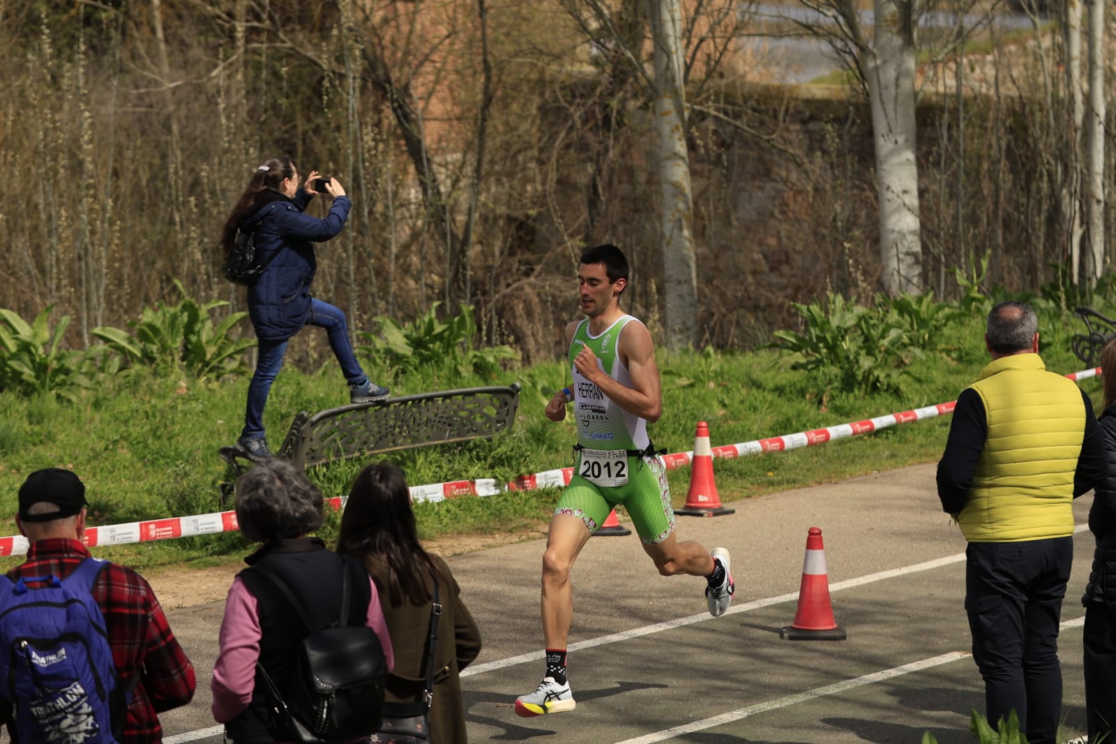 Javier Martín y Marina Muñoz, ganadores VI Duatlón Grupo Andrés en Salamanca
