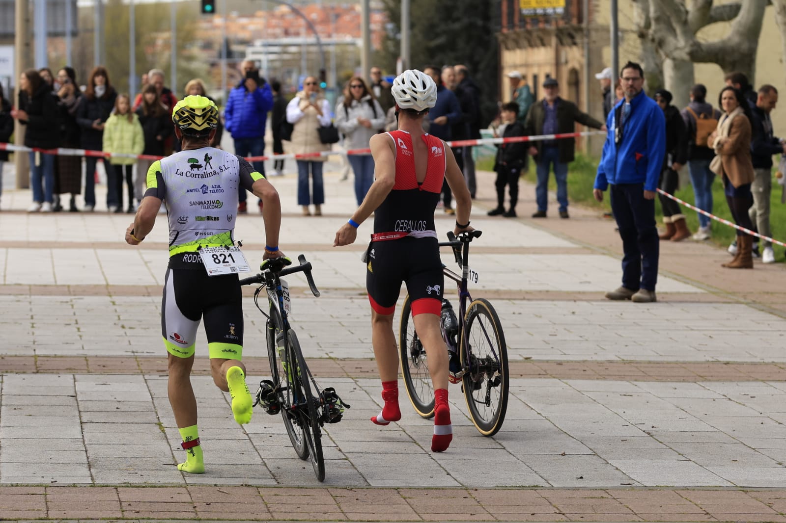 Javier Martín y Marina Muñoz, ganadores VI Duatlón Grupo Andrés en Salamanca