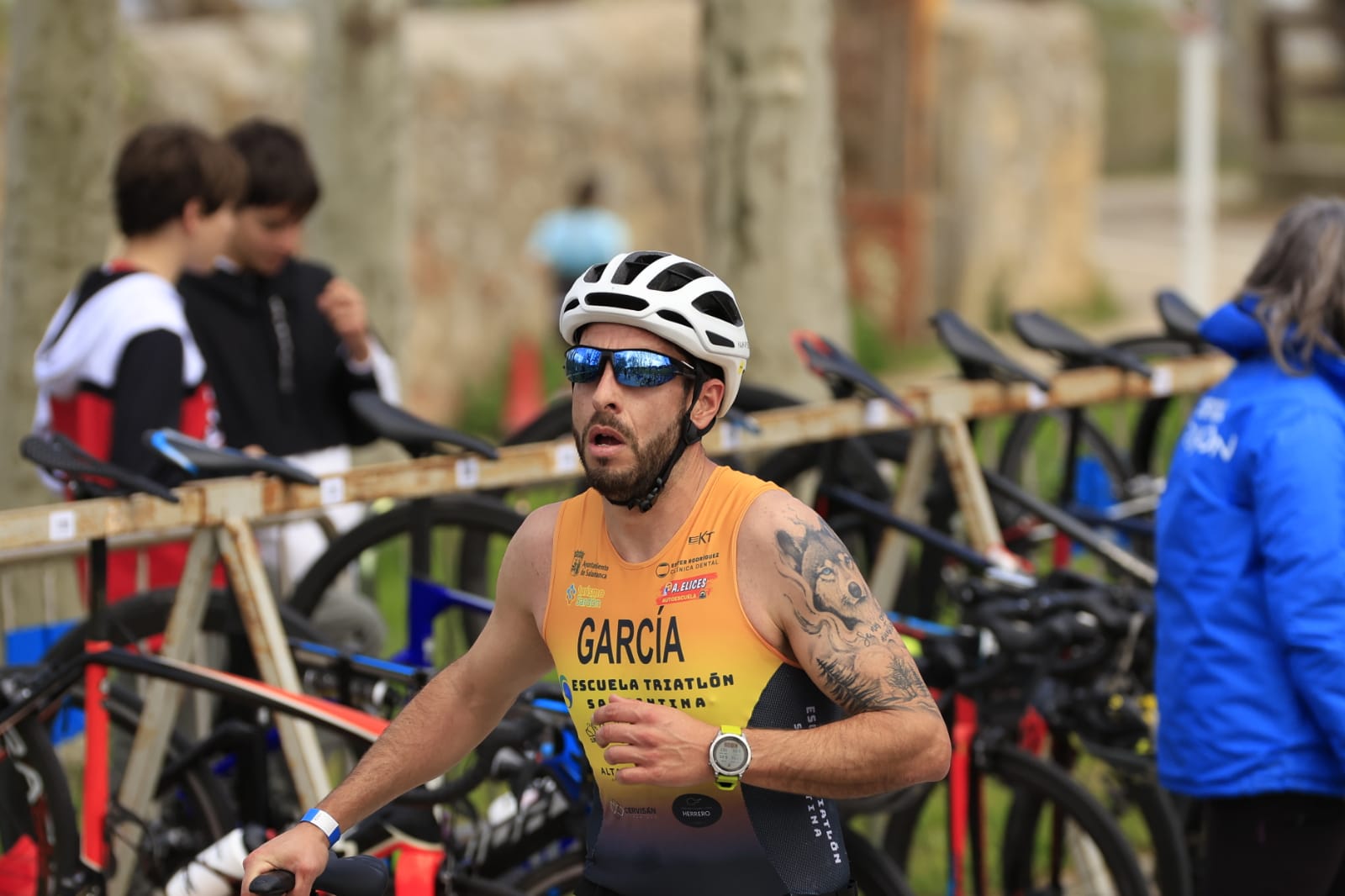 Javier Martín y Marina Muñoz, ganadores VI Duatlón Grupo Andrés en Salamanca