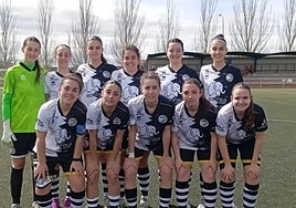 Once titular de Unionistas de Salamanca Femenino frente al RC Benavente