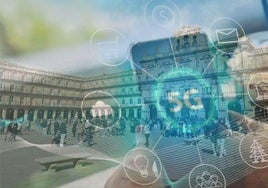 Sin 5G a cinco minutos de la Plaza Mayor de Salamanca: «Saco el datáfono a la calle para cobrar»