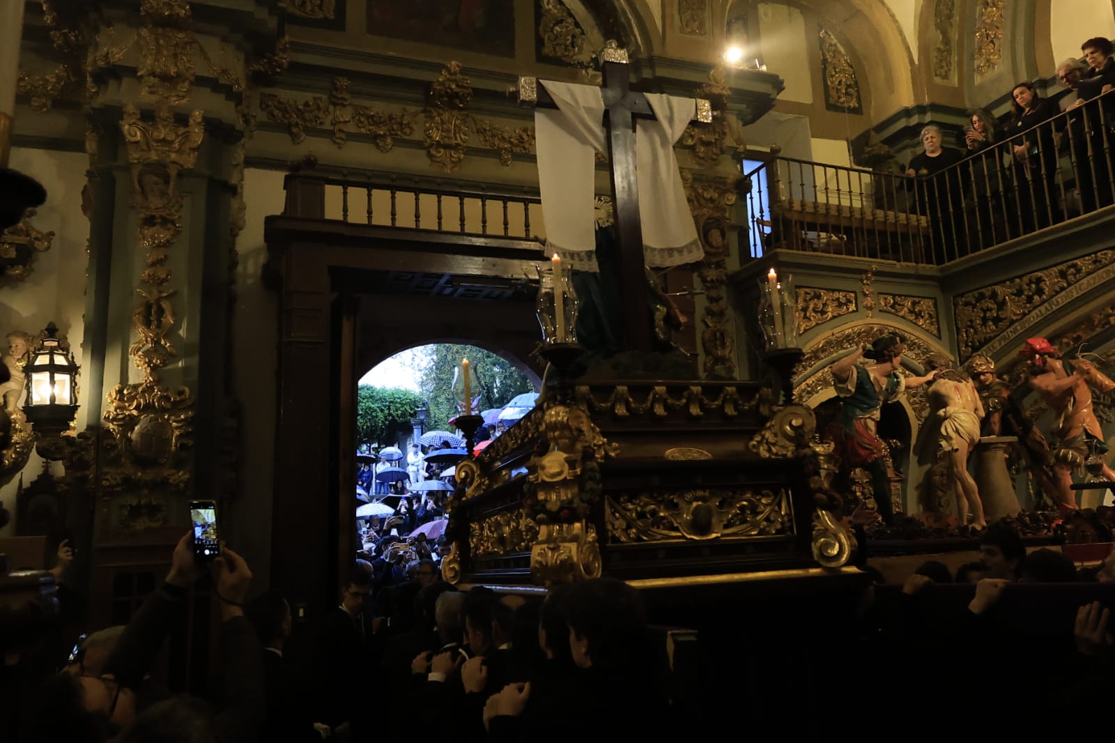 La Vera Cruz, la primera víctima de la Semana Santa de Salamanca por el temporal