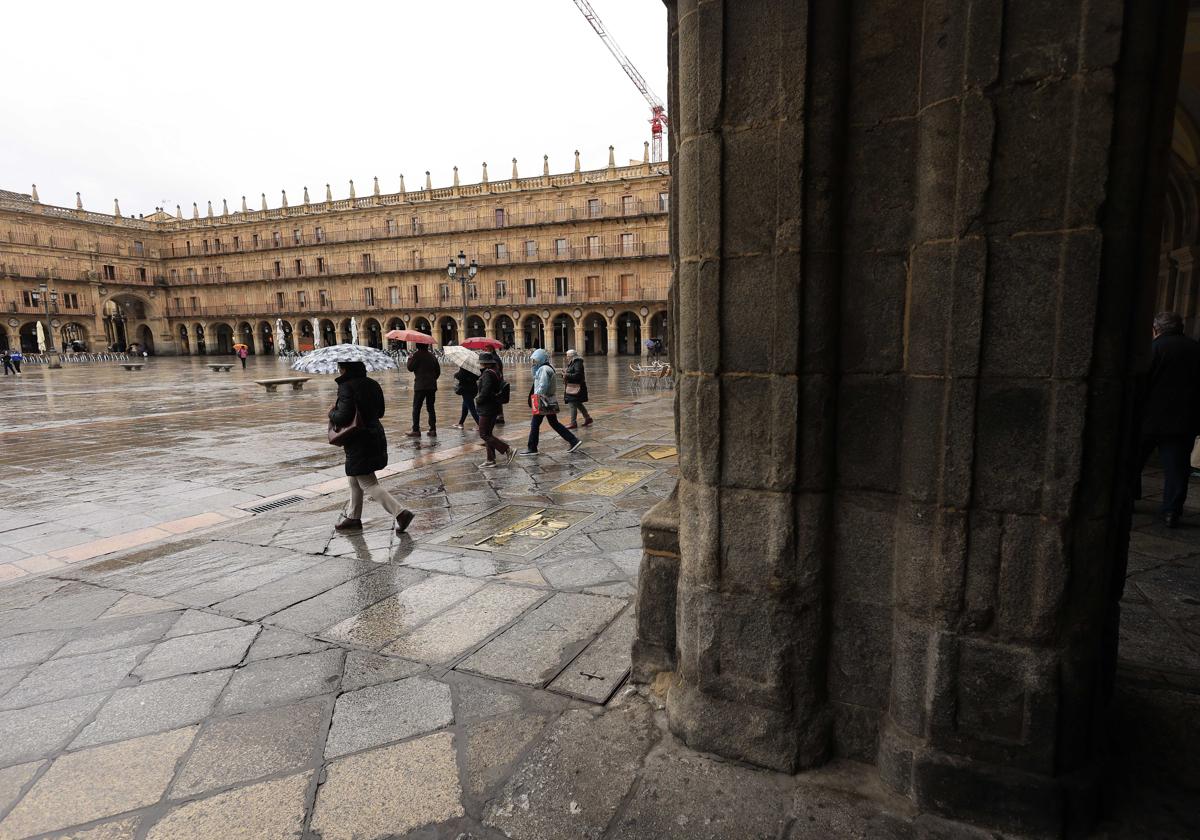 Olivier pone en aviso amarillo a Salamanca por fuertes lluvias y tormentas
