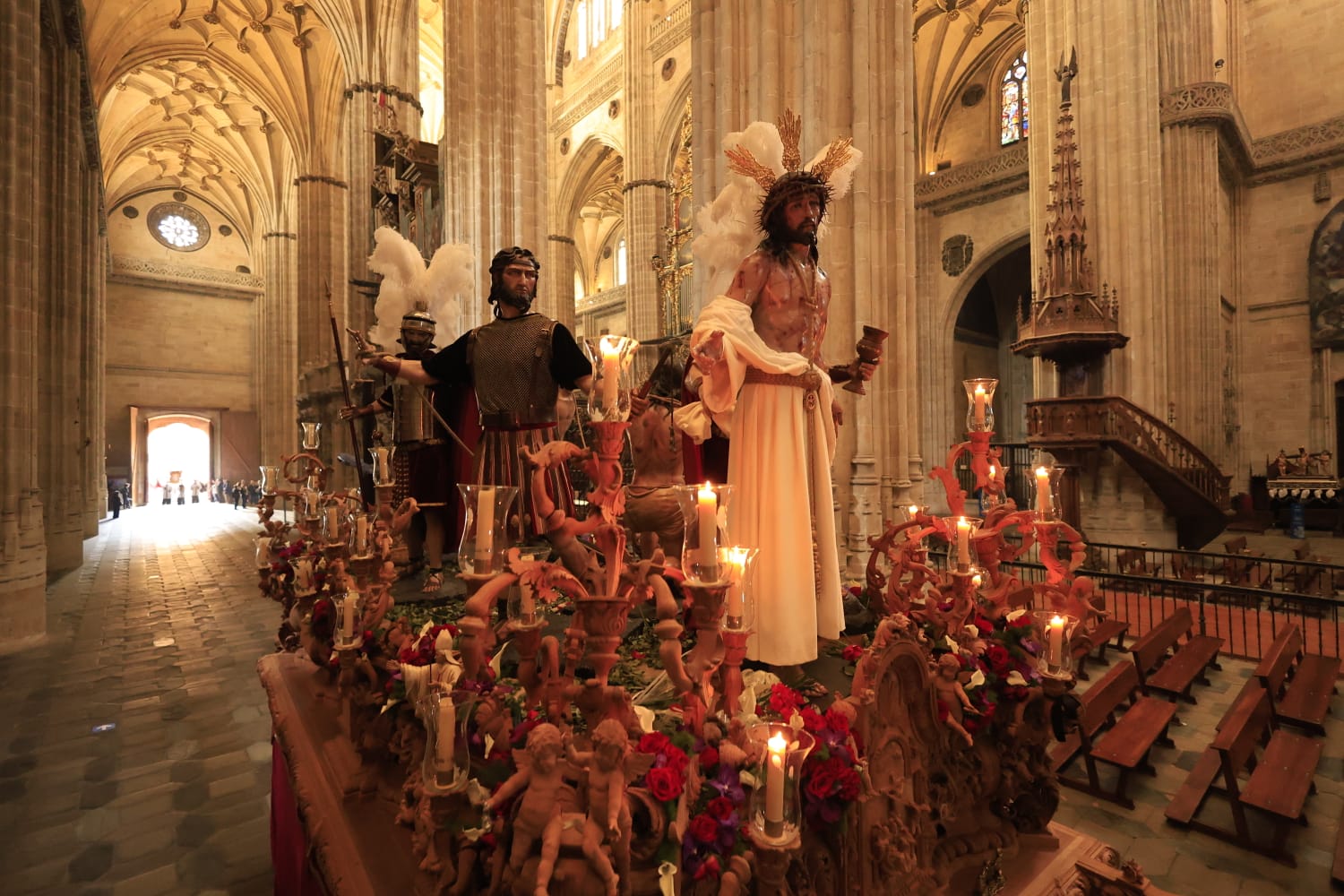 Jesús Despojado cierra el Domingo de Ramos en Salamanca