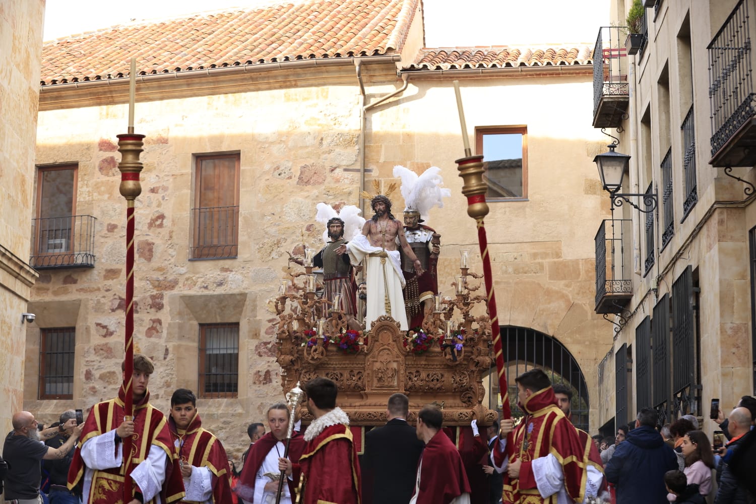Jesús Despojado cierra el Domingo de Ramos en Salamanca