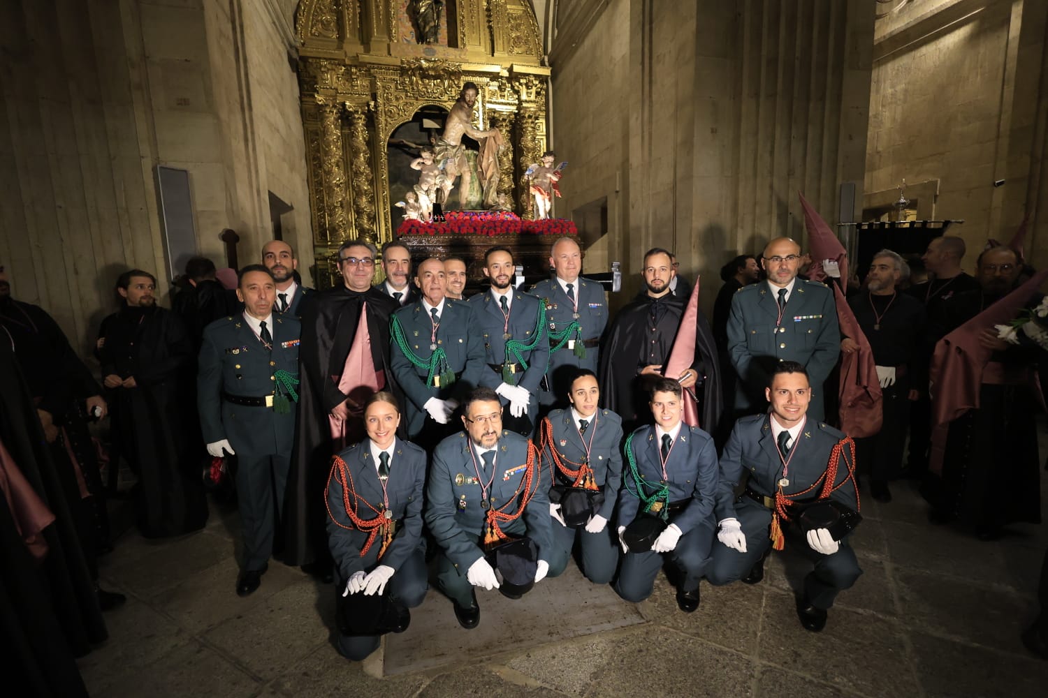 Jesús Flagelado recorre una Salamanca aterida por el frío