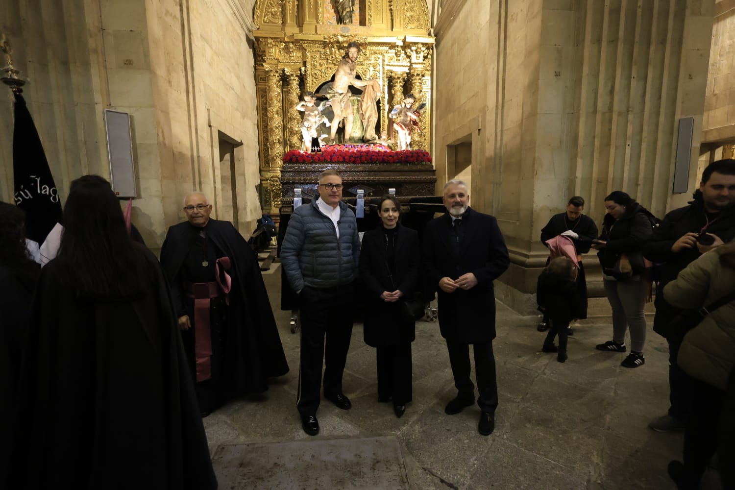 Jesús Flagelado recorre una Salamanca aterida por el frío