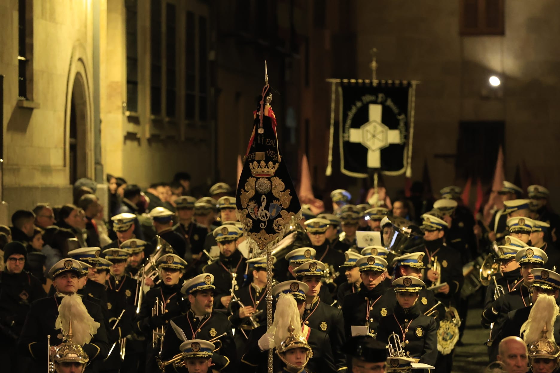 Jesús Flagelado recorre una Salamanca aterida por el frío