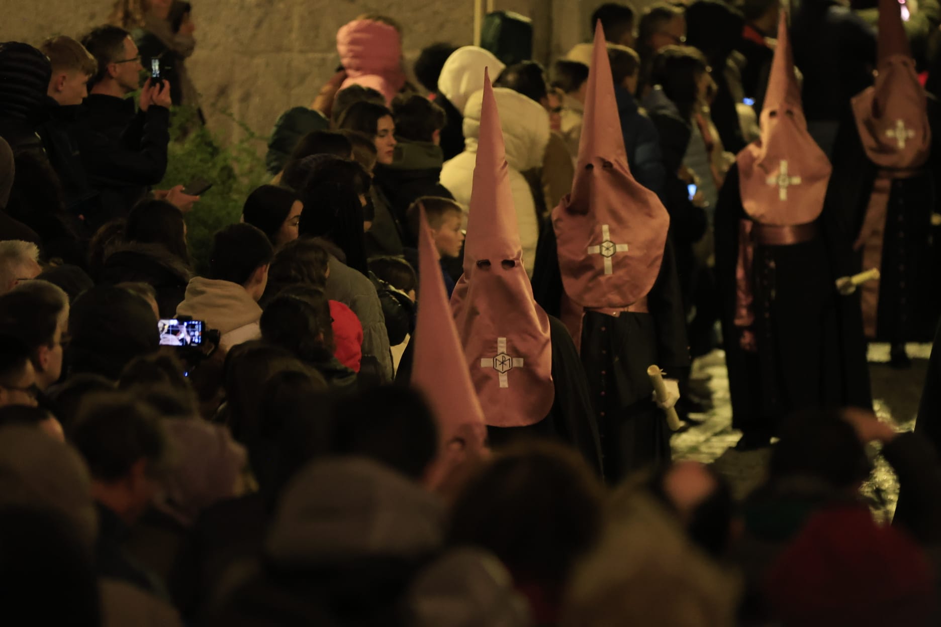 Jesús Flagelado recorre una Salamanca aterida por el frío