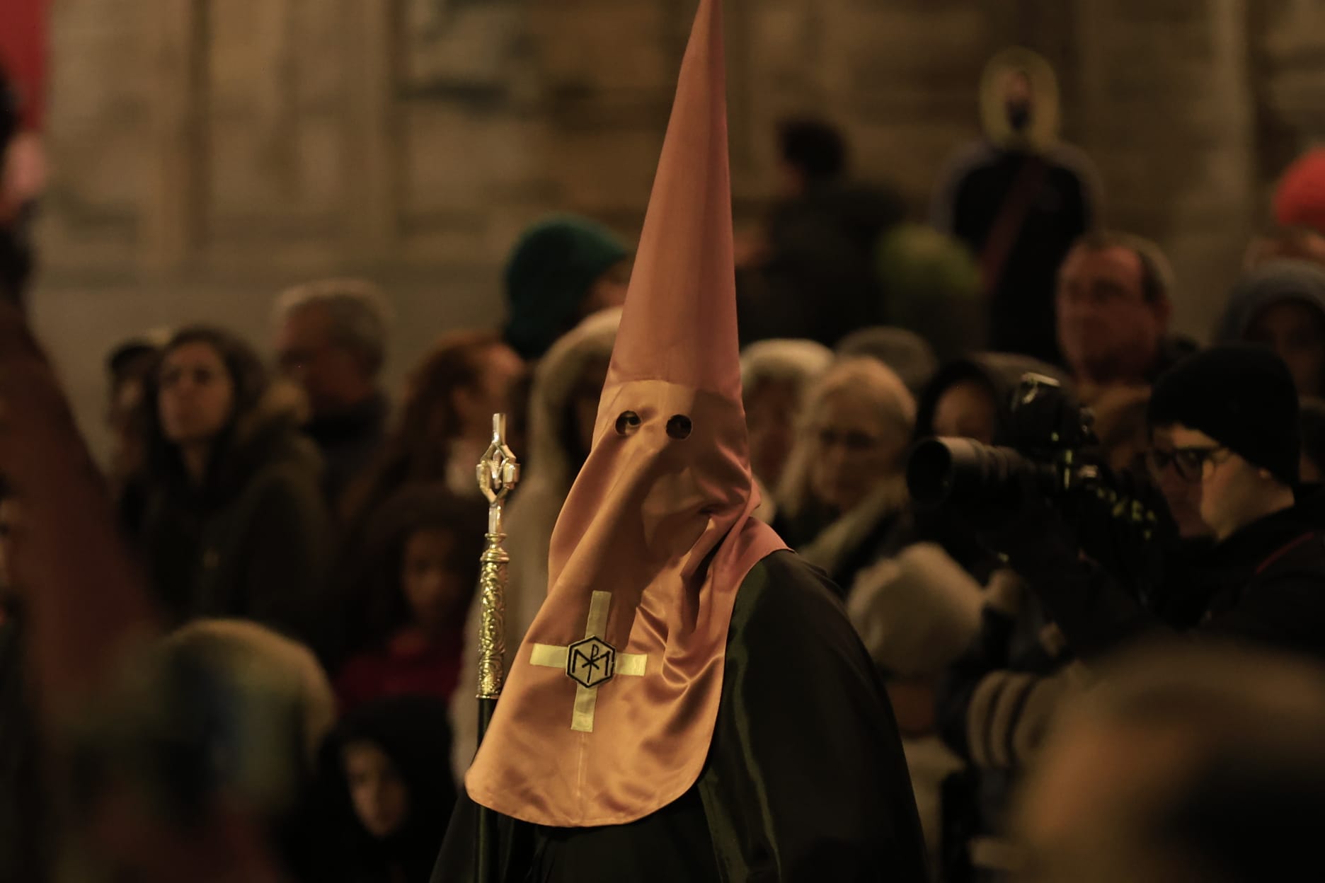 Jesús Flagelado recorre una Salamanca aterida por el frío