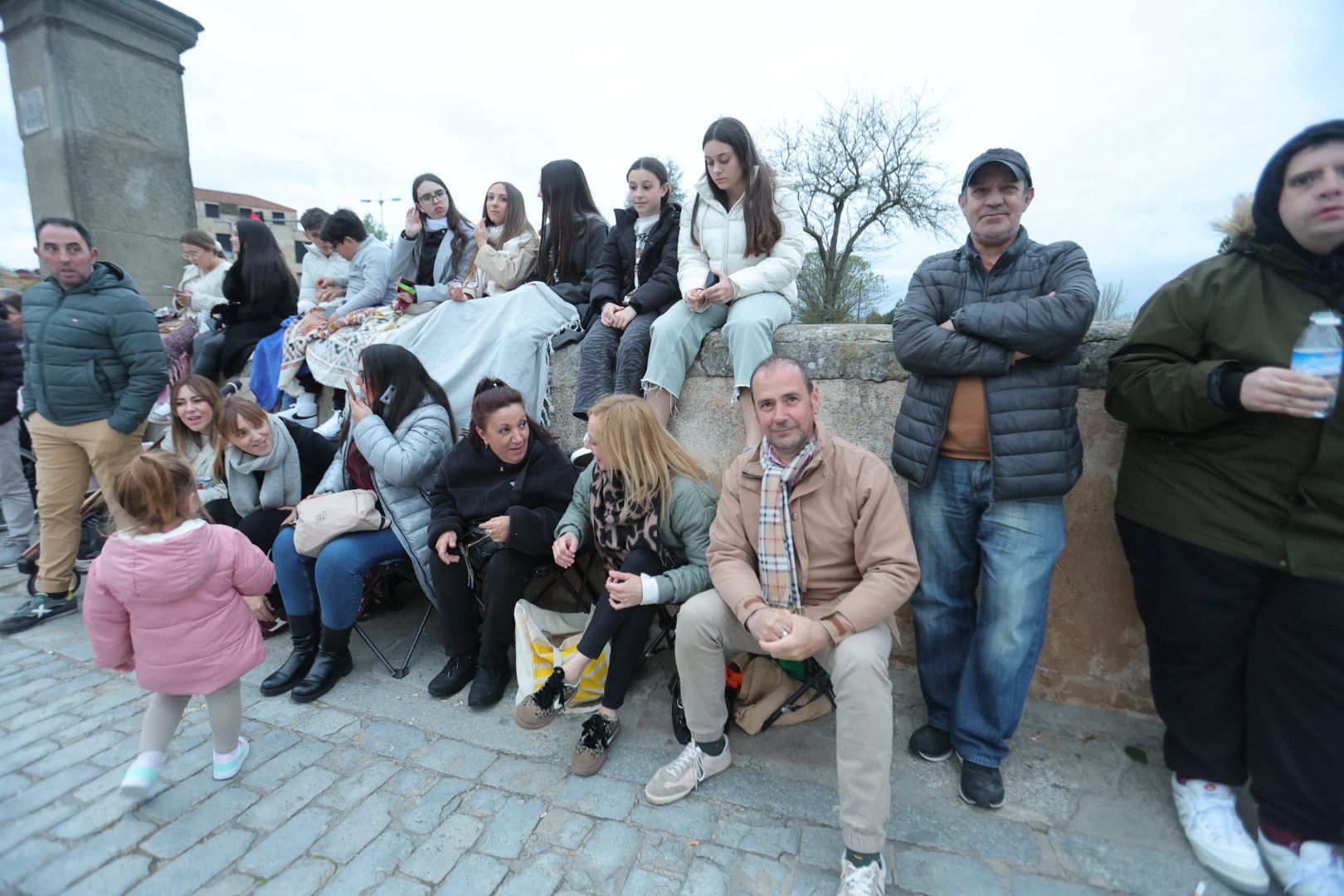 La marcha blanca del Cristo del Amor y de la Paz sobre el Tormes