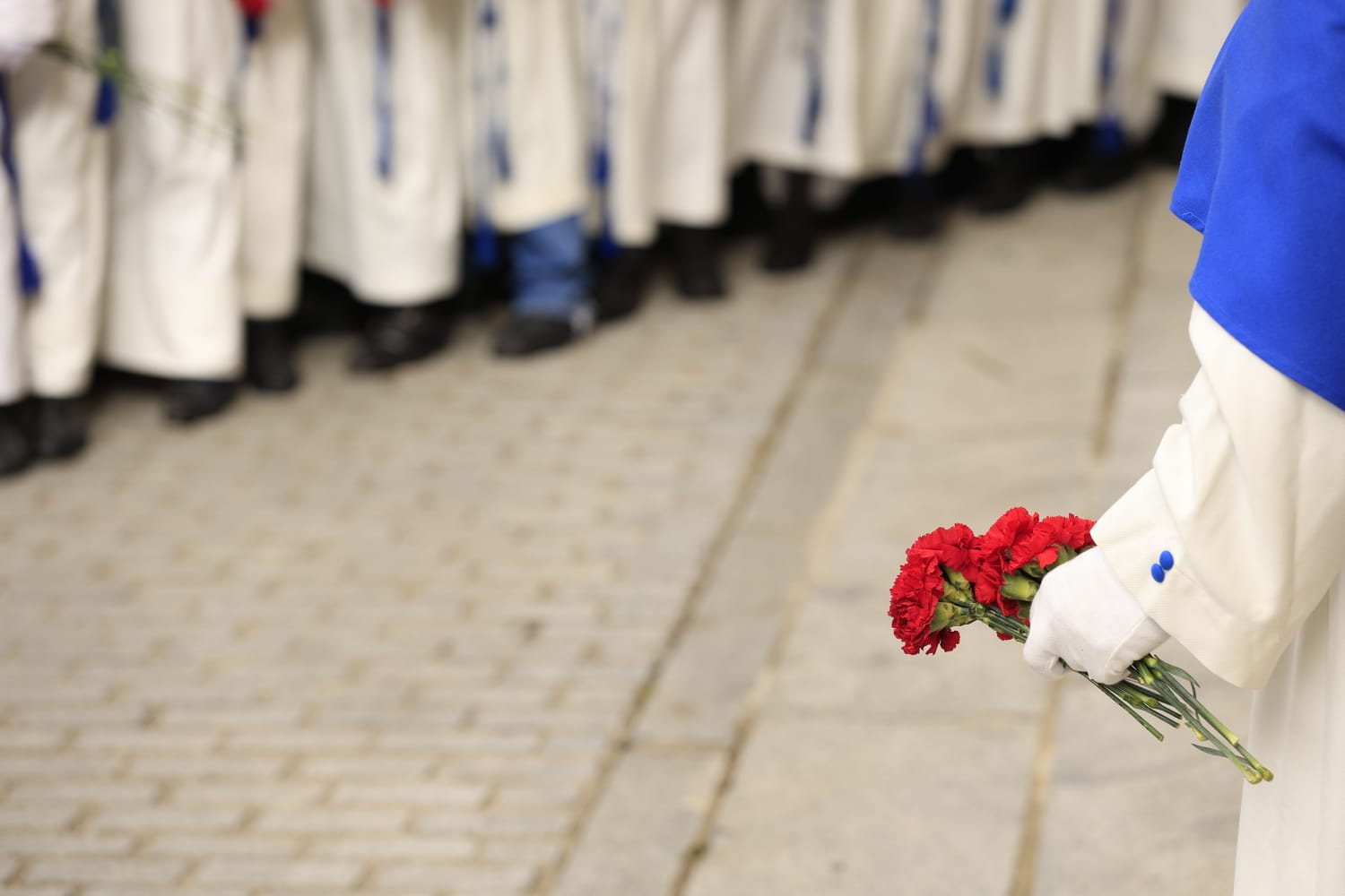 El Encuentro de Resurrección pone un solemne broche final a la Semana Santa salmantina
