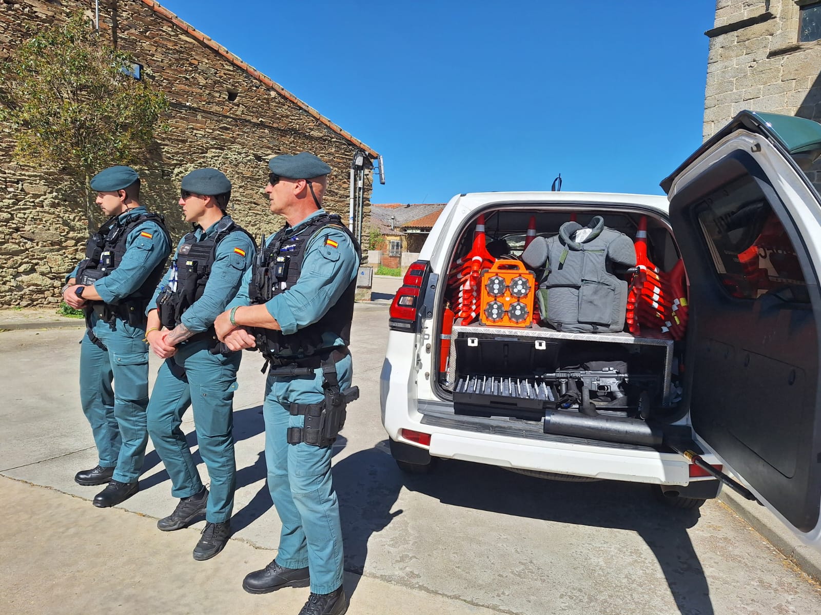 Drones y una oficina móvil para vigilar el Camino de Santiago a su paso por Salamanca