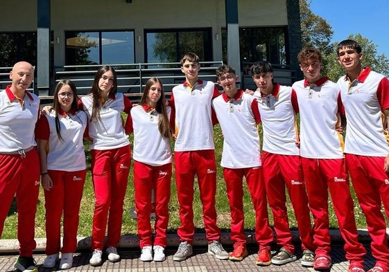 Representantes del Doryoku en el Nacional.