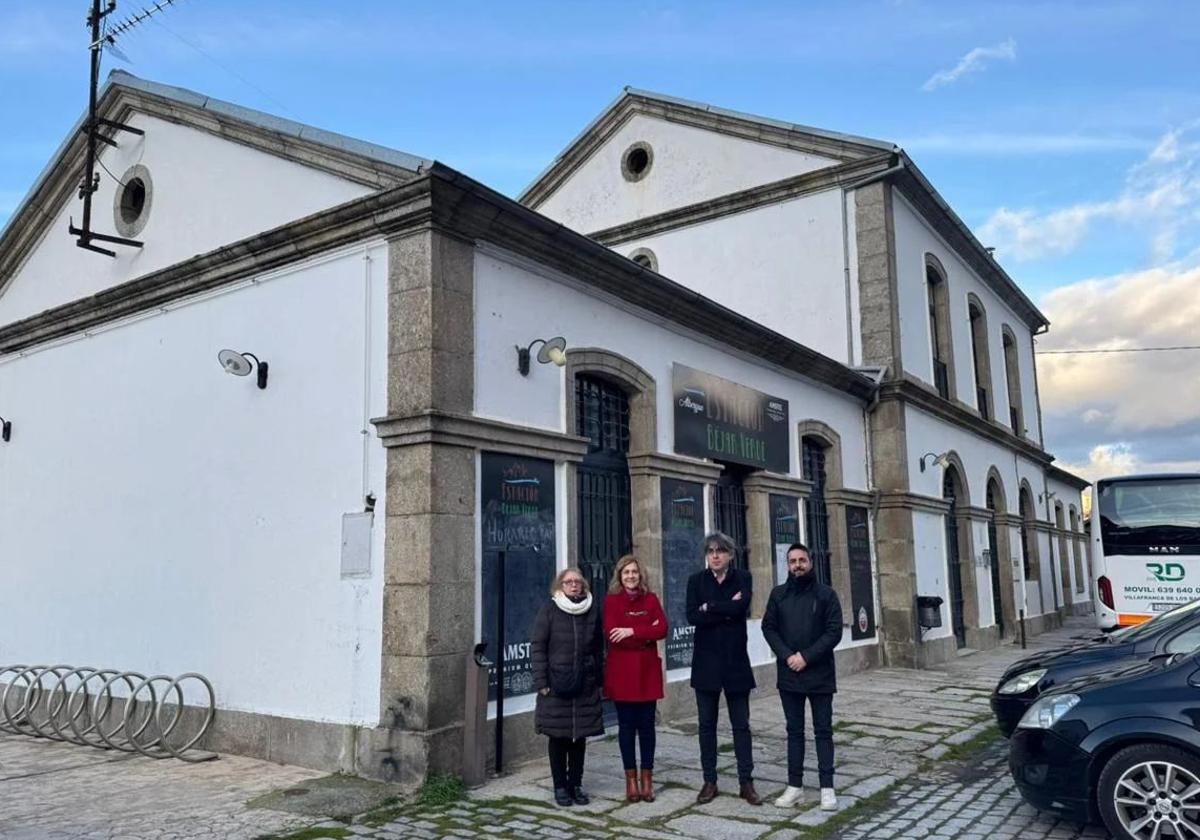 La antigua estación de tren que tendrá que esperar para abrir al turismo en este municipio de Salamanca