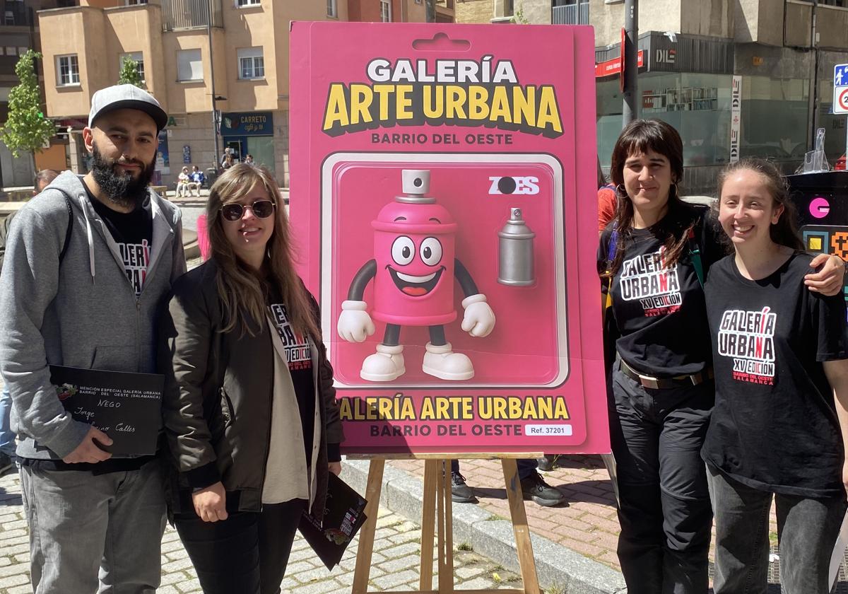 Ganadores de la XV Galería Urbana 2025.